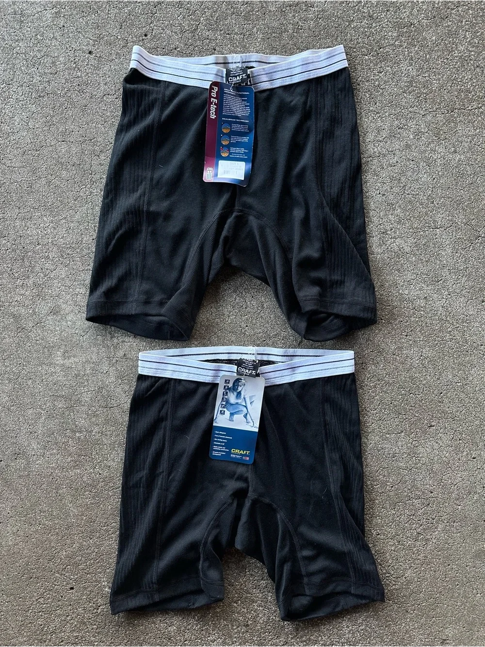 Craft Sportswear Black Boxer Briefs Set of 2